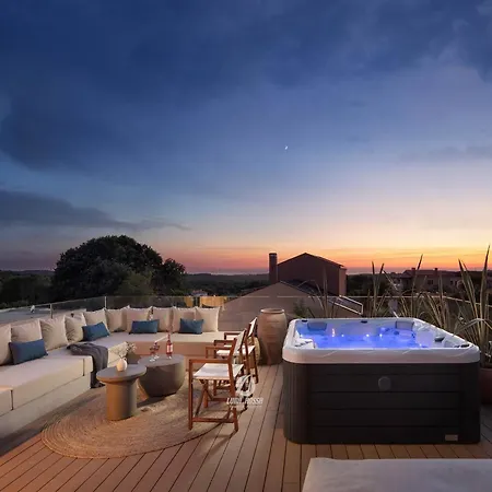 Luxury With Heated Infinity Pool And Sauna بيت للعطل بازين